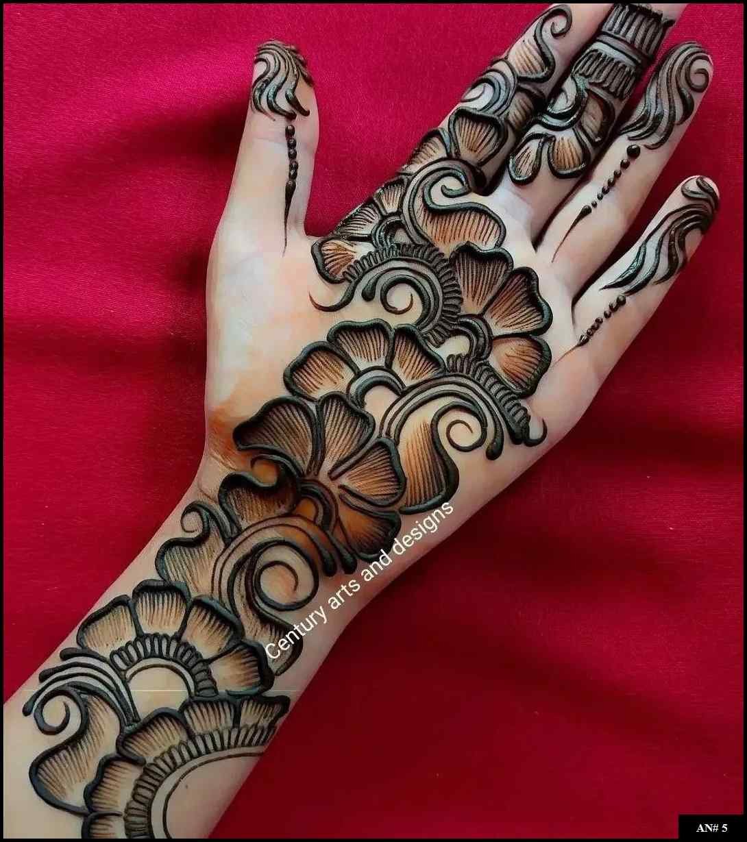 Arabic Mehndi Design AN 5