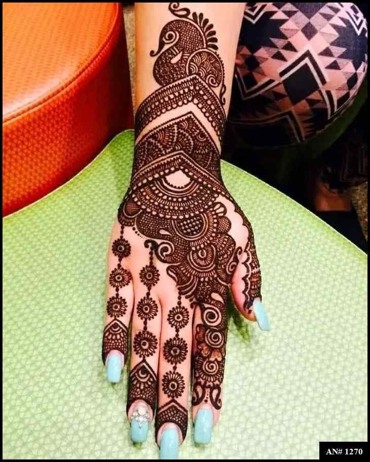 Arabic New Mehndi Design AN 1270