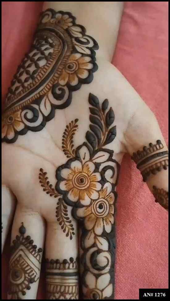 Arabic New Mehndi Design AN 1276