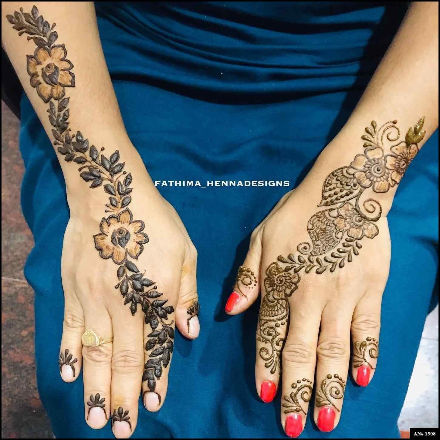 Arabic New Mehndi Design AN 1308