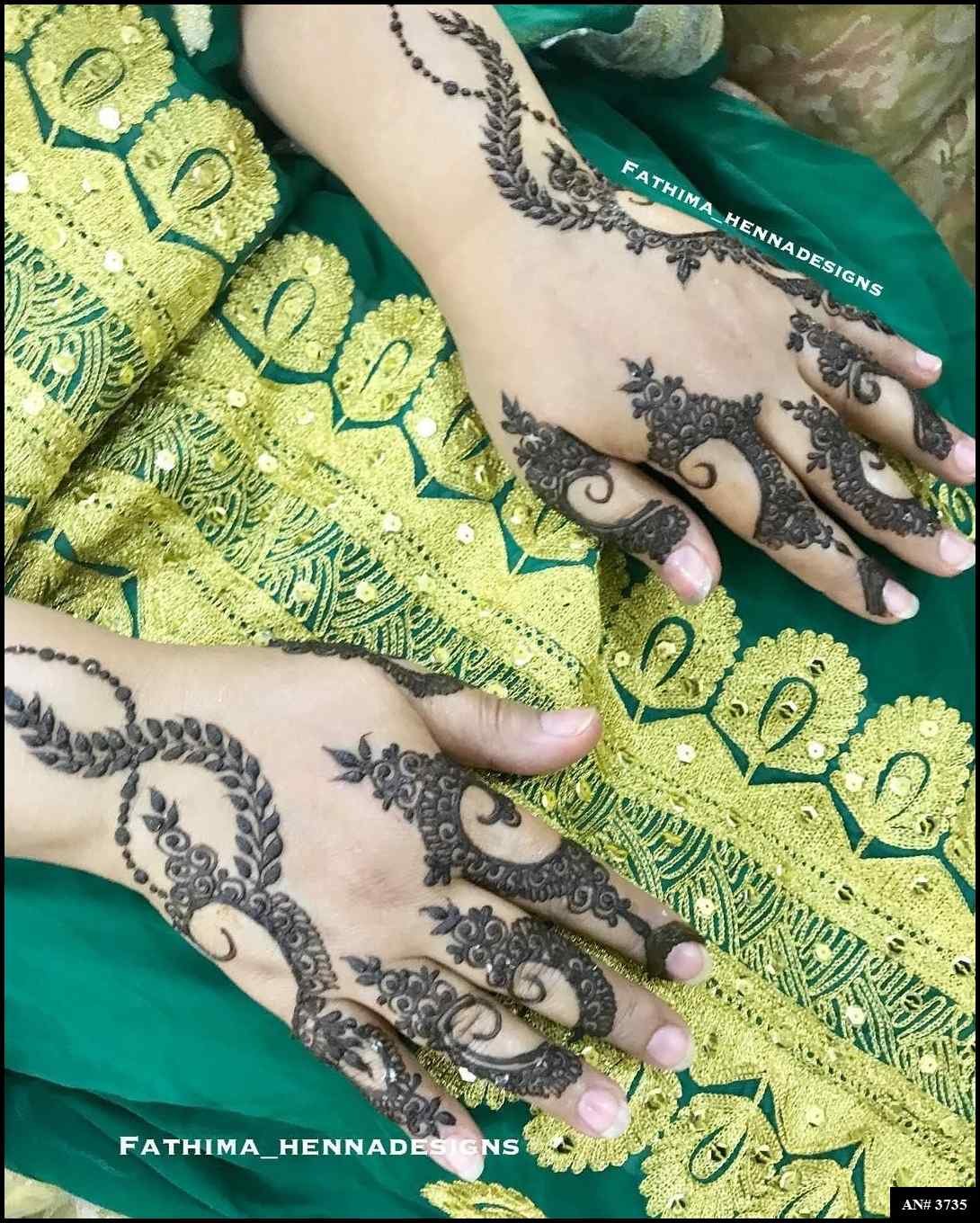 30 Flaunt-worthy Back Hand Mehendi Designs Indian Brides will Love! |  WeddingBazaar