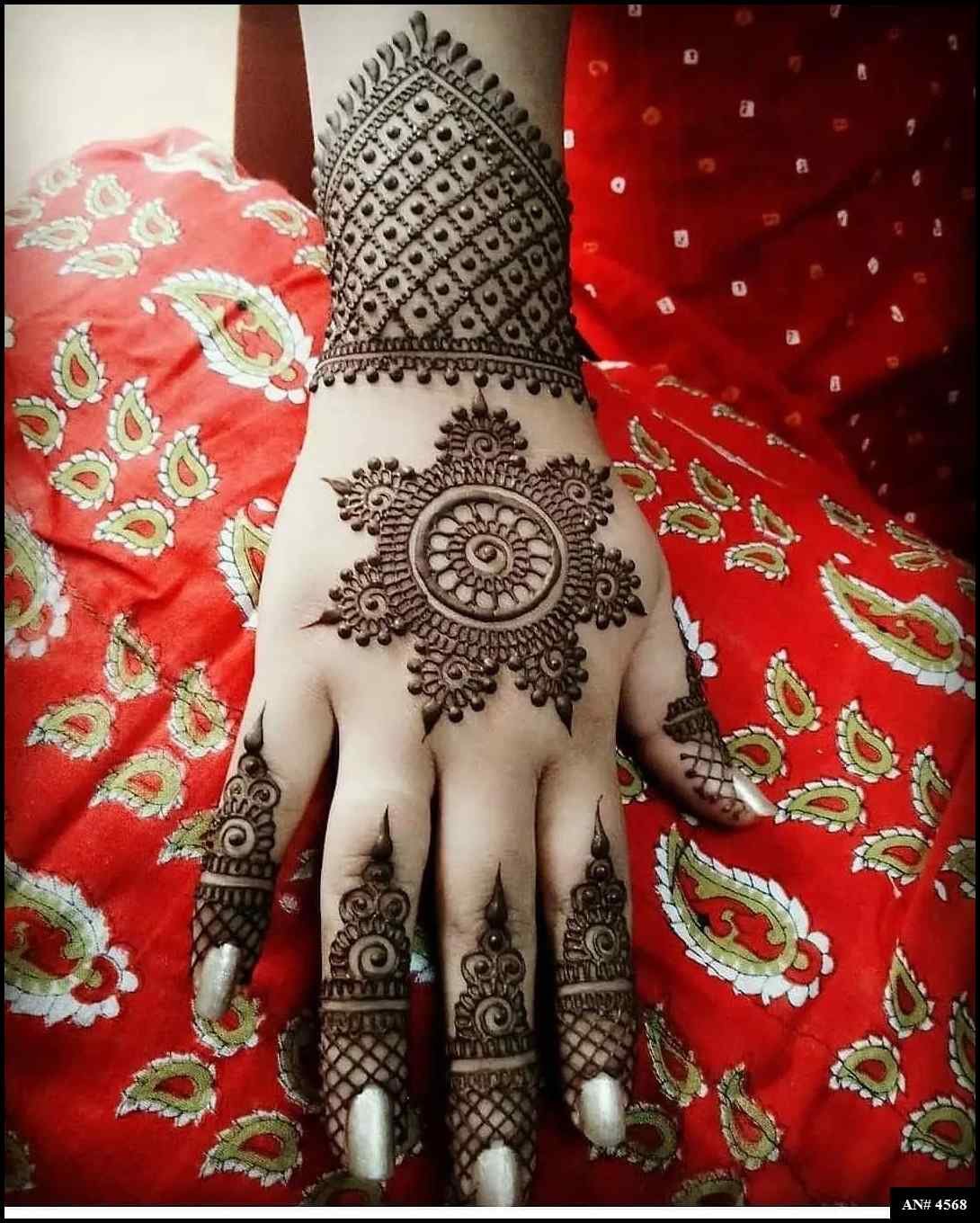 round-henna-designs