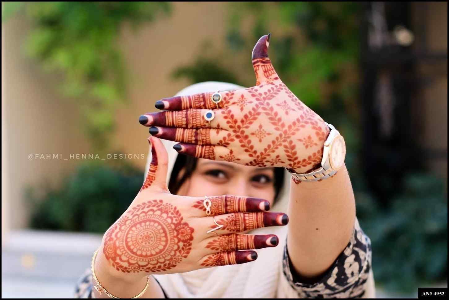 round-henna-designs
