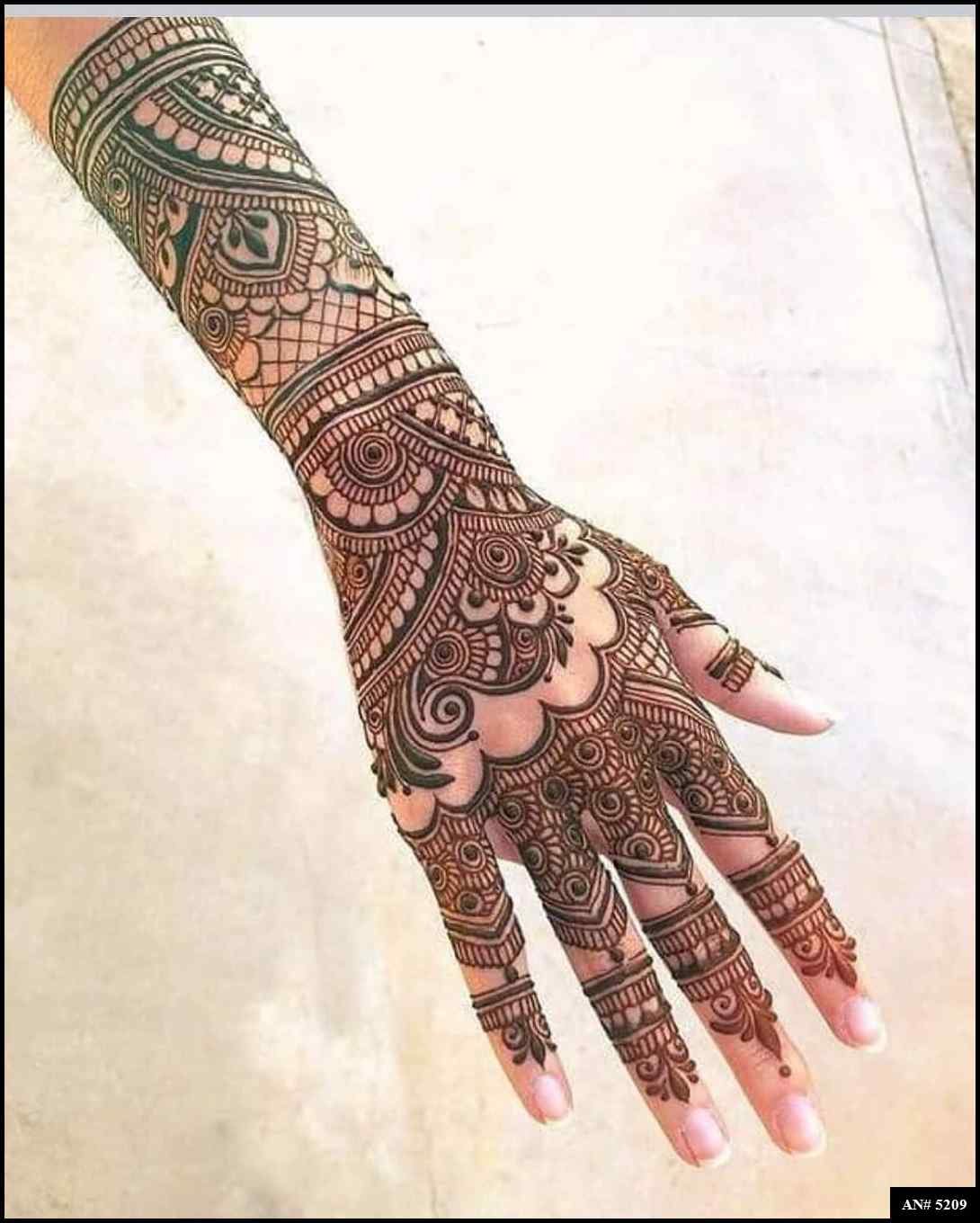 794+ Bridal Mehndi Designs For Full Hands