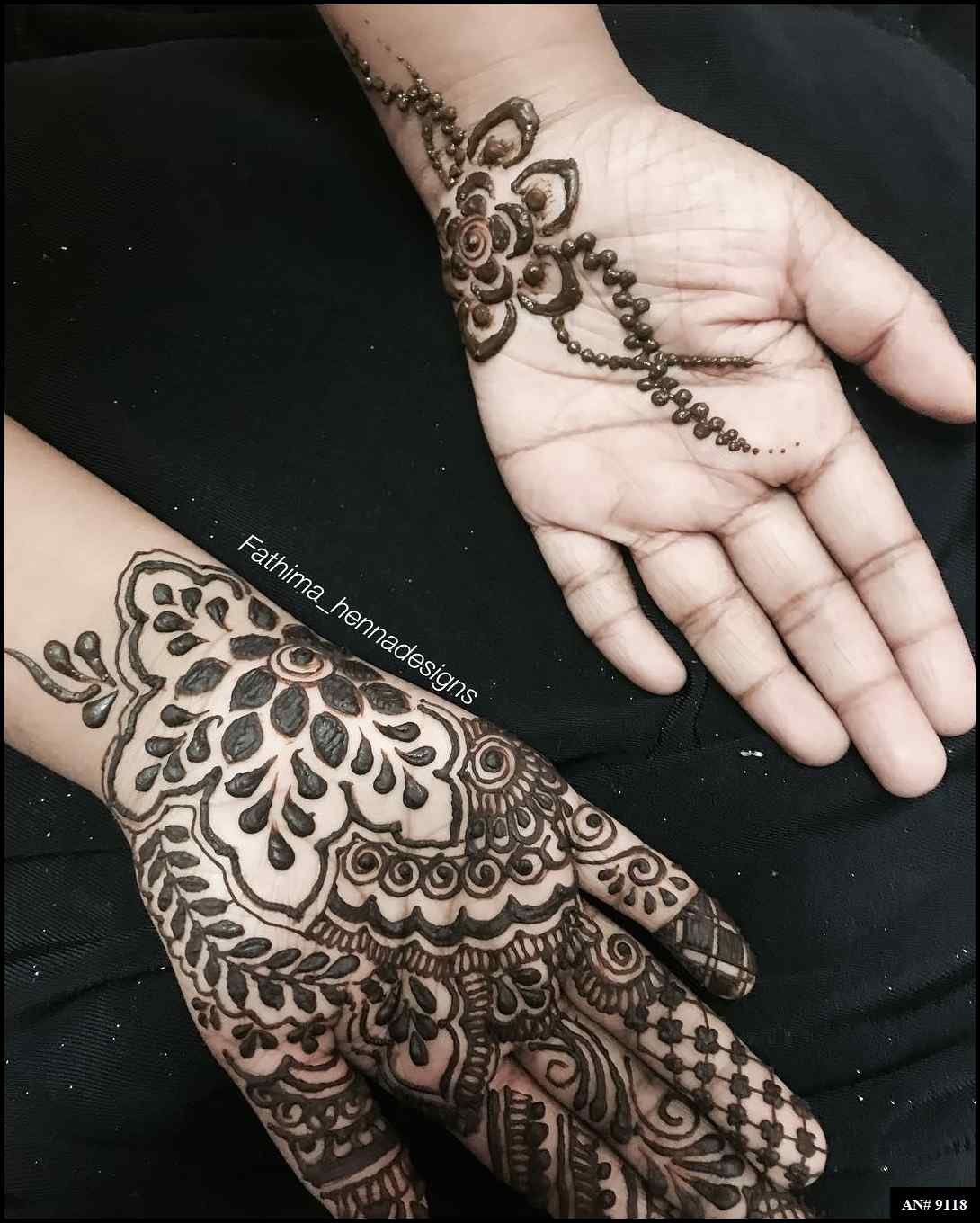 Latest Arabic Front Hand Mehndi  Mehndi designs for hands, Mehndi