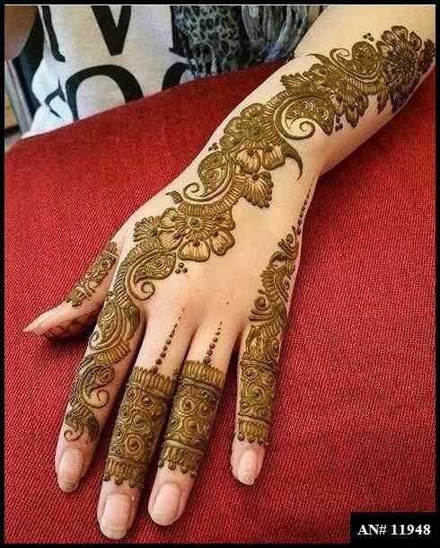 Full Hand Mehndi Design [AN 11948]