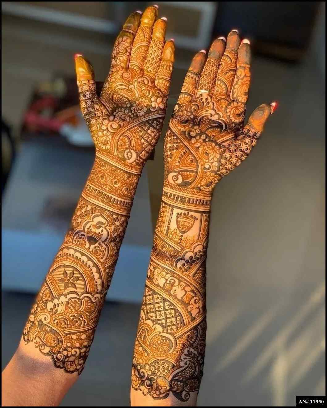 Full Hand Mehndi Design [AN 11950]