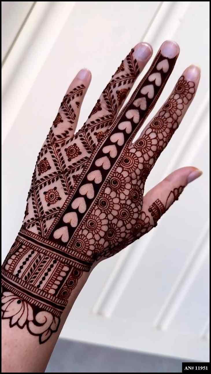 Full Hand Mehndi Design [AN 11951]