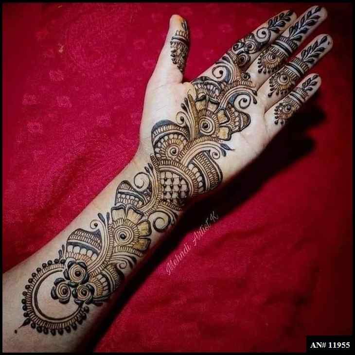 Full Hand Mehndi Design [AN 11955]