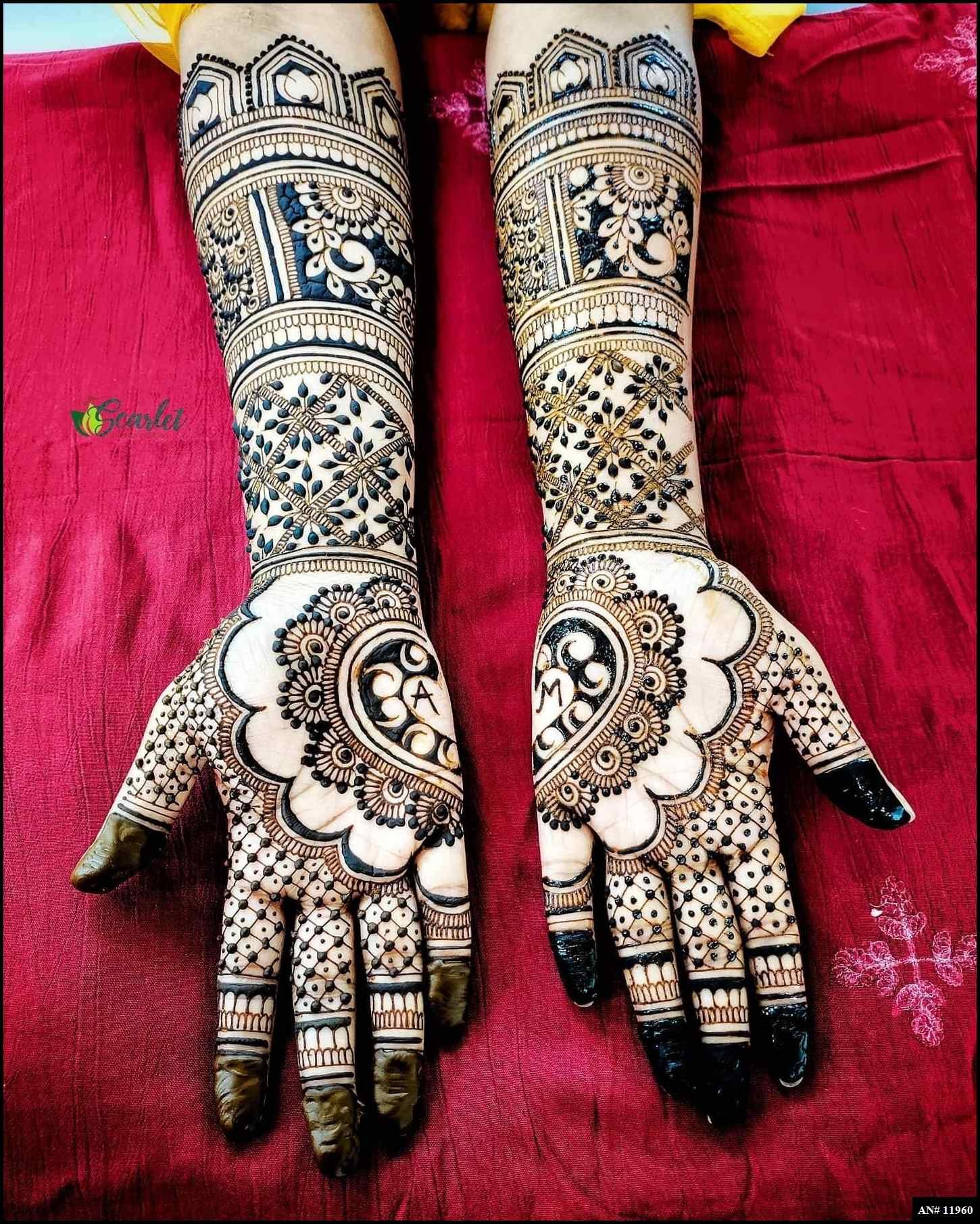 Full Hand Mehndi Design [AN 11960]