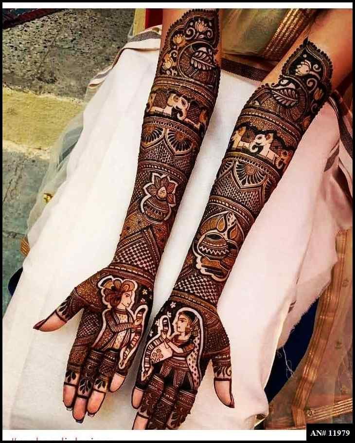 Full Hand Mehndi Design [AN 11979]