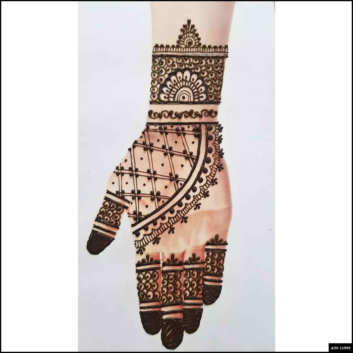Full Hand Mehndi Design AN 11999