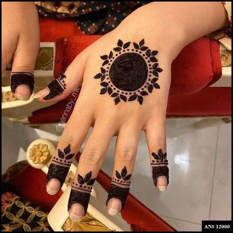 Try these 5 Gol Tikki Mehndi patterns to improve the appearance of your  mehndi | IWMBuzz