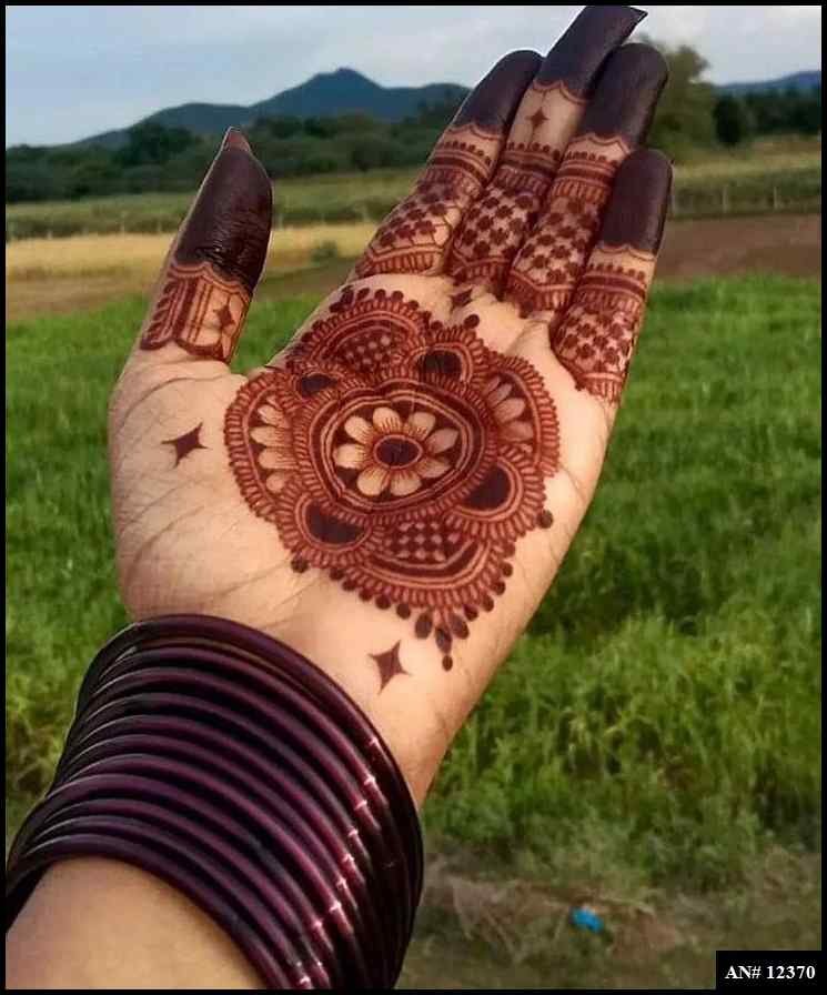 Pakistani Tikki Mehndi Design AN 12370