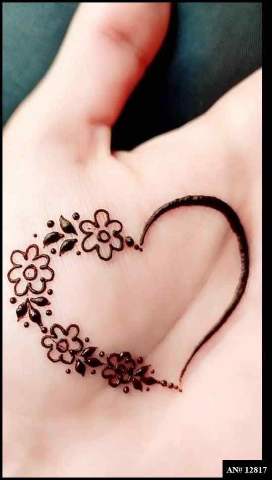 Very Very Easy Hands Mehndi Design AN 12817